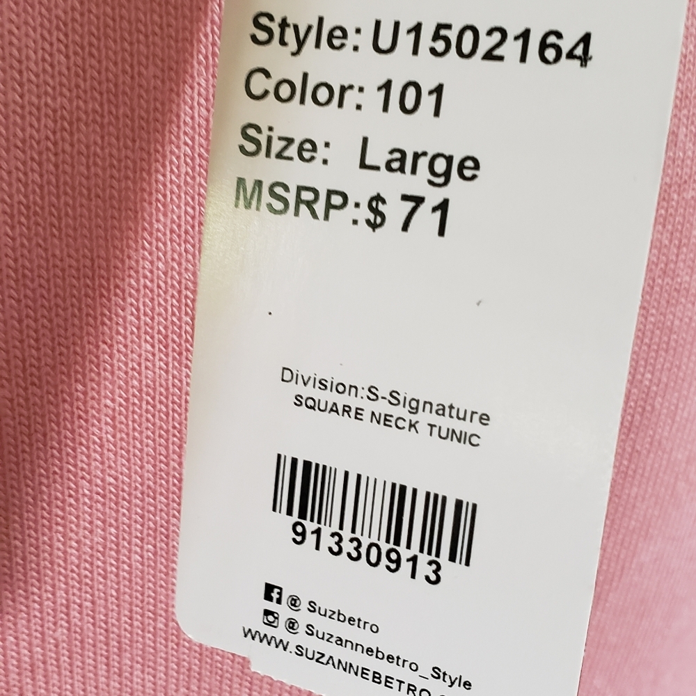 🆕️Suzanne Betro | Pink Knit Top - Picture 8 of 10